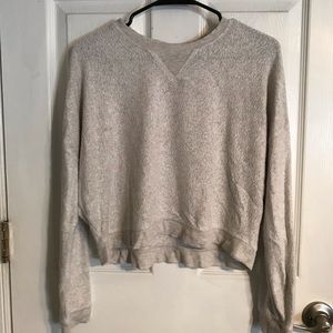 Kendall and Kylie Cropped Textured Sweater